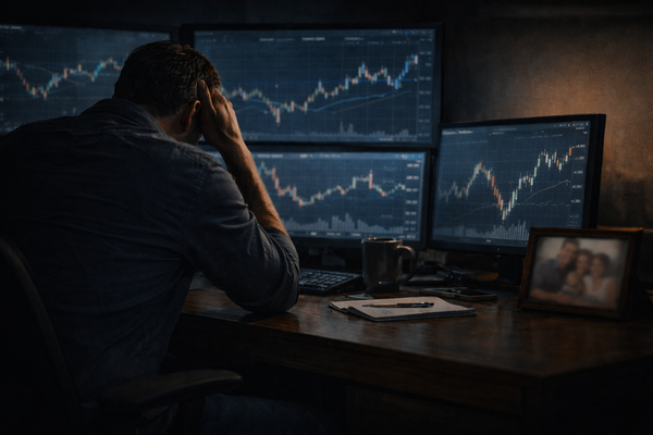 "I was robbing my family to pay for trading education"